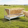image:imageVEVOR Livestock Hay Feeder 2 in 1 Grain amp Hay Feeder 80Gallon Capacity 579 Long Goat Pasture Feeding with Deeper Feeding Pan Heavy Duty Steel Grain Holder for Sheep Sheds Farms Horse Barns579 x 276 x 341 in