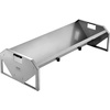 image:imageVEVOR Livestock Hay Feeder 2 in 1 Grain amp Hay Feeder 80Gallon Capacity 579 Long Goat Pasture Feeding with Deeper Feeding Pan Heavy Duty Steel Grain Holder for Sheep Sheds Farms Horse Barns1 Count Pack of 1