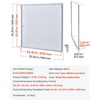 image:imageVEVOR Metal Access Panel for Drywall Ceiling 16 x 16 Inch Plumbing Access Doors with Cam Latch Lock HeavyDuty Steel Wall Hole Cover Easy Install Removable Hinged Panel for Wiring amp Cables Silver24x24inchwith key