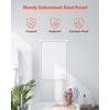 image:imageVEVOR Metal Access Panel for Drywall Ceiling 16 x 16 Inch Plumbing Access Doors with Cam Latch Lock HeavyDuty Steel Wall Hole Cover Easy Install Removable Hinged Panel for Wiring amp Cables Silver16x24inch