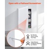 image:imageVEVOR Metal Access Panel for Drywall Ceiling 16 x 16 Inch Plumbing Access Doors with Cam Latch Lock HeavyDuty Steel Wall Hole Cover Easy Install Removable Hinged Panel for Wiring amp Cables Silver16x24inch