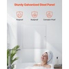 image:imageVEVOR Metal Access Panel for Drywall Ceiling 16 x 16 Inch Plumbing Access Doors with Cam Latch Lock HeavyDuty Steel Wall Hole Cover Easy Install Removable Hinged Panel for Wiring amp Cables Silver24x24inchwith key