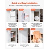 image:imageVEVOR Metal Access Panel for Drywall Ceiling 16 x 16 Inch Plumbing Access Doors with Cam Latch Lock HeavyDuty Steel Wall Hole Cover Easy Install Removable Hinged Panel for Wiring amp Cables Silver12x24inch