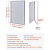 image:imageVEVOR Metal Access Panel for Drywall Ceiling 16 x 16 Inch Plumbing Access Doors with Cam Latch Lock HeavyDuty Steel Wall Hole Cover Easy Install Removable Hinged Panel for Wiring amp Cables Silver16x24inch