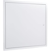image:imageVEVOR Metal Access Panel for Drywall Ceiling 16 x 16 Inch Plumbing Access Doors with Cam Latch Lock HeavyDuty Steel Wall Hole Cover Easy Install Removable Hinged Panel for Wiring amp Cables Silver18x18inch