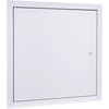 image:imageVEVOR Metal Access Panel for Drywall Ceiling 16 x 16 Inch Plumbing Access Doors with Cam Latch Lock HeavyDuty Steel Wall Hole Cover Easy Install Removable Hinged Panel for Wiring amp Cables Silver14x14inch