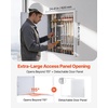 image:imageVEVOR Metal Access Panel for Drywall Ceiling 16 x 16 Inch Plumbing Access Doors with Cam Latch Lock HeavyDuty Steel Wall Hole Cover Easy Install Removable Hinged Panel for Wiring amp Cables Silver32x24inch