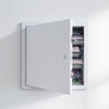 image:imageVEVOR Metal Access Panel for Drywall Ceiling 16 x 16 Inch Plumbing Access Doors with Cam Latch Lock HeavyDuty Steel Wall Hole Cover Easy Install Removable Hinged Panel for Wiring amp Cables Silver12x12inch