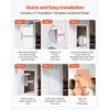 image:imageVEVOR Metal Access Panel for Drywall Ceiling 16 x 16 Inch Plumbing Access Doors with Cam Latch Lock HeavyDuty Steel Wall Hole Cover Easy Install Removable Hinged Panel for Wiring amp Cables Silver14x29inch