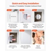 image:imageVEVOR Metal Access Panel for Drywall Ceiling 16 x 16 Inch Plumbing Access Doors with Cam Latch Lock HeavyDuty Steel Wall Hole Cover Easy Install Removable Hinged Panel for Wiring amp Cables Silver32x24inch