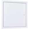image:imageVEVOR Metal Access Panel for Drywall Ceiling 16 x 16 Inch Plumbing Access Doors with Cam Latch Lock HeavyDuty Steel Wall Hole Cover Easy Install Removable Hinged Panel for Wiring amp Cables Silver12x12inch
