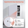image:imageVEVOR Metal Access Panel for Drywall Ceiling 16 x 16 Inch Plumbing Access Doors with Cam Latch Lock HeavyDuty Steel Wall Hole Cover Easy Install Removable Hinged Panel for Wiring amp Cables Silver24x24inchwith key
