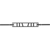 image:imageVEVOR MultiGrip Barbell 2inch 3 Positions Swiss Bar 550 LBS Capacity Heavy Duty Swiss Barbell Training Equipment with 2 Collars and Knurled Grips for Home Gym Support Pressing Lifting Curls
