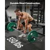 image:imageVEVOR MultiGrip Barbell 2inch 3 Positions Swiss Bar 550 LBS Capacity Heavy Duty Swiss Barbell Training Equipment with 2 Collars and Knurled Grips for Home Gym Support Pressing Lifting Curls