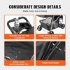 image:imageVEVOR Pet Stroller 44 lbs Weight Capacity Foldable Dog Cart 4 Wheels Cats Stroller with Mesh Windows amp Revrsible Handle Portable Pet Carrier with Brake for Small to Medium Pets3 wheels  for Pets up to 35 Pound