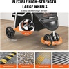 image:imageVEVOR Pet Stroller 44 lbs Weight Capacity Foldable Dog Cart 4 Wheels Cats Stroller with Mesh Windows amp Revrsible Handle Portable Pet Carrier with Brake for Small to Medium Pets3 wheels  for Pets up to 35 Pound