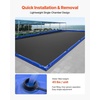 image:imageVEVOR Pool Cover Water Bags 12 Packs 8 Ft Double Chamber Pool Cover Water Tubes 04mm Thick PVC Bags Weights with Leakproof Screw Cap for Inground SwimmingPool Covers Winter Closing BlueBlue