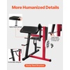 image:imageVEVOR Preacher Curl Machine 2 in 1 Bicep Curl Machine and Triceps Extension Machine Seated Arm Isolated Bicep Station Strength Training Workout Weight Bench Exercise Equipment for Home Gym