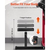 image:imageVEVOR Preacher Curl Machine 2 in 1 Bicep Curl Machine and Triceps Extension Machine Seated Arm Isolated Bicep Station Strength Training Workout Weight Bench Exercise Equipment for Home Gym