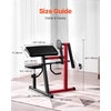 image:imageVEVOR Preacher Curl Machine 2 in 1 Bicep Curl Machine and Triceps Extension Machine Seated Arm Isolated Bicep Station Strength Training Workout Weight Bench Exercise Equipment for Home Gym