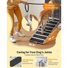 image:imageVEVOR Professional 304 Stainless Steel Dog Bathing Station 61 inch Pet Grooming Tub wAntiSlip ramp Storage Drawer Cold Hot Faucet Showerhead for Large amp Medium amp Small Right Door with Drawer50 inch