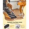 image:imageVEVOR Professional 304 Stainless Steel Dog Bathing Station 61 inch Pet Grooming Tub wAntiSlip ramp Storage Drawer Cold Hot Faucet Showerhead for Large amp Medium amp Small Right Door with Drawer50 inch