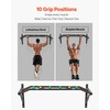 image:imageVEVOR Pull Up Bar MultiGrip Wall Mounted Pull Ups 50 in Width Multifunctional Chin Up Training Station Heavy Duty Steel Upper Body Workout Bars with Hangers 440 lbs Weight Capacity for Home GymMultigrip with Hangers