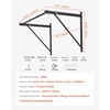 image:imageVEVOR Pull Up Bar MultiGrip Wall Mounted Pull Ups 50 in Width Multifunctional Chin Up Training Station Heavy Duty Steel Upper Body Workout Bars with Hangers 440 lbs Weight Capacity for Home GymJoist Mount