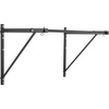 image:imageVEVOR Pull Up Bar MultiGrip Wall Mounted Pull Ups 50 in Width Multifunctional Chin Up Training Station Heavy Duty Steel Upper Body Workout Bars with Hangers 440 lbs Weight Capacity for Home GymJoist Mount