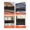 image:imageVEVOR Retractable Baby Gate Extends to 2027 inch Extra Wide 39 inch Tall with Reinforced Fiberglass Strips Avoids Crawling Through Mesh Dog Gate for Decks Doorways Garages Indoor BlackBlack