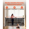 image:imageVEVOR Retractable Baby Gate Extends to 2027 inch Extra Wide 39 inch Tall with Reinforced Fiberglass Strips Avoids Crawling Through Mesh Dog Gate for Decks Doorways Garages Indoor BlackBlack
