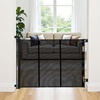 image:imageVEVOR Retractable Baby Gate Extends to 2027 inch Extra Wide 39 inch Tall with Reinforced Fiberglass Strips Avoids Crawling Through Mesh Dog Gate for Decks Doorways Garages Indoor BlackBlack