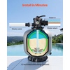 image:imageVEVOR Sand Filter 18Inch 40 GPM Above Inground Swimming Pool Sand Filter System with 7Way MultiPort Valve Backwash Rinse Recirculate Waste Winter Closed Modes for Above In Ground Pools20Inch  50 GPM