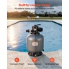 image:imageVEVOR Sand Filter 18Inch 40 GPM Above Inground Swimming Pool Sand Filter System with 7Way MultiPort Valve Backwash Rinse Recirculate Waste Winter Closed Modes for Above In Ground Pools18Inch  40 GPM