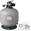 image:imageVEVOR Sand Filter 18Inch 40 GPM Above Inground Swimming Pool Sand Filter System with 7Way MultiPort Valve Backwash Rinse Recirculate Waste Winter Closed Modes for Above In Ground Pools24Inch  65 GPM