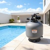 image:imageVEVOR Sand Filter 18Inch 40 GPM Above Inground Swimming Pool Sand Filter System with 7Way MultiPort Valve Backwash Rinse Recirculate Waste Winter Closed Modes for Above In Ground Pools24Inch  65 GPM