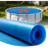 image:imageVEVOR Solar Pool Cover 24 x 12 ft Rectangle Solar Cover 12 mil for Pools Inground Above Ground Swimming Pool Solar Blanket with Bubble Heat Retaining Solar Covers BlueBlue