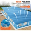 image:imageVEVOR Solar Pool Cover 24 x 12 ft Rectangle Solar Cover 12 mil for Pools Inground Above Ground Swimming Pool Solar Blanket with Bubble Heat Retaining Solar Covers BlueBlue