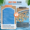 image:imageVEVOR Solar Pool Cover 24 x 12 ft Rectangle Solar Cover 12 mil for Pools Inground Above Ground Swimming Pool Solar Blanket with Bubble Heat Retaining Solar Covers BlueBlue