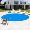 image:imageVEVOR Solar Pool Cover 24 x 12 ft Rectangle Solar Cover 12 mil for Pools Inground Above Ground Swimming Pool Solar Blanket with Bubble Heat Retaining Solar Covers BlueBlue