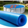 image:imageVEVOR Solar Pool Cover 24 x 12 ft Rectangle Solar Cover 12 mil for Pools Inground Above Ground Swimming Pool Solar Blanket with Bubble Heat Retaining Solar Covers BlueBlue
