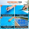 image:imageVEVOR Solar Pool Cover 24 x 12 ft Rectangle Solar Cover 12 mil for Pools Inground Above Ground Swimming Pool Solar Blanket with Bubble Heat Retaining Solar Covers BlueBlue