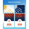 image:imageVEVOR Solar Pool Cover 24 x 12 ft Rectangle Solar Cover 12 mil for Pools Inground Above Ground Swimming Pool Solar Blanket with Bubble Heat Retaining Solar Covers BlueBlue