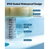 image:imageVEVOR Solar Pool Ionizer Round Copper Pool Ionizer Up to 45000 Gal Floating Automatic Water Cleaner and Purifier Chlorine Free Water with Copper Anode Brush and Filter for Pools amp SpasYellow