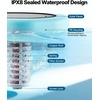 image:imageVEVOR Solar Pool Ionizer Round Copper Pool Ionizer Up to 45000 Gal Floating Automatic Water Cleaner and Purifier Chlorine Free Water with Copper Anode Brush and Filter for Pools amp SpasGreen