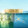 image:imageVEVOR Solar Pool Ionizer Round Copper Pool Ionizer Up to 45000 Gal Floating Automatic Water Cleaner and Purifier Chlorine Free Water with Copper Anode Brush and Filter for Pools amp SpasYellow