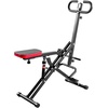 image:imageVEVOR Squat Machine Deep Squat Rowing Machine for Home Easy Setup amp Foldable Exercise Equipment Glute Trainer Machine with 12Gear Adjustable Resistance Glutes amp Leg Home Workout Machine