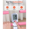 image:imageVEVOR Squat Machine Deep Squat Rowing Machine for Home Easy Setup amp Foldable Exercise Equipment Glute Trainer Machine with 23 HighStrength Resistance Bands Glutes amp Leg Home Workout Machine3 HighStrength Resistance Bands White