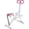 image:imageVEVOR Squat Machine Deep Squat Rowing Machine for Home Easy Setup amp Foldable Exercise Equipment Glute Trainer Machine with 23 HighStrength Resistance Bands Glutes amp Leg Home Workout Machine3 HighStrength Resistance Bands White