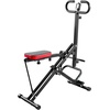 image:imageVEVOR Squat Machine Deep Squat Rowing Machine for Home Easy Setup amp Foldable Exercise Equipment Glute Trainer Machine with 23 HighStrength Resistance Bands Glutes amp Leg Home Workout Machine2 HighStrength Resistance Bands